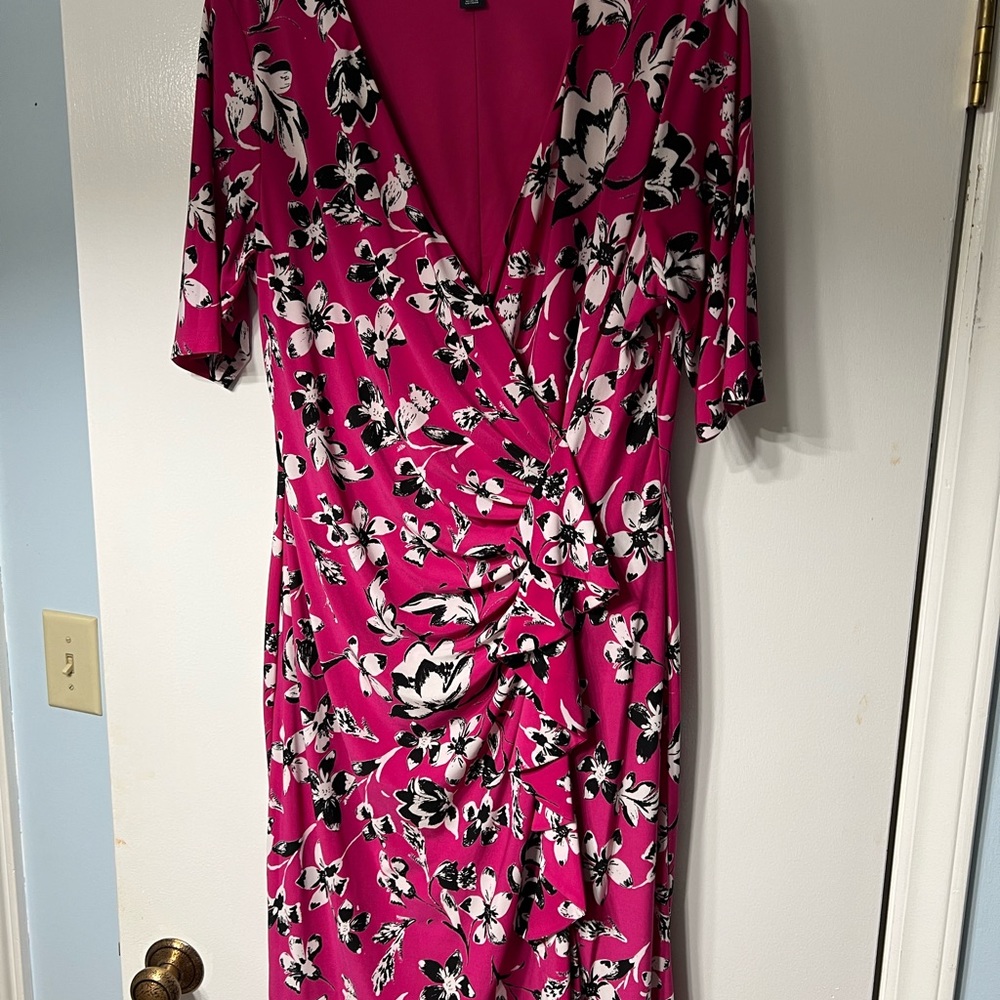 American Living Wrap Dress XL.  Worn once